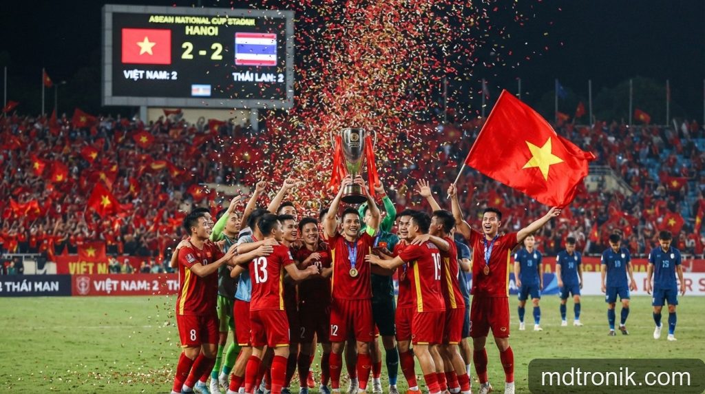 Việt Nam bảo vệ thành công ngôi vương ASEAN Cup 2026: Hành trình từ Mỹ Đình đến đỉnh vinh quang